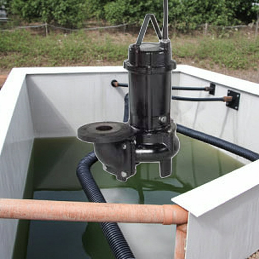 50DV2H6.75A DV2H型汚物用ﾎﾞﾙﾃｯｸｽ水中ﾎﾟﾝﾌﾟ（高液温仕様）