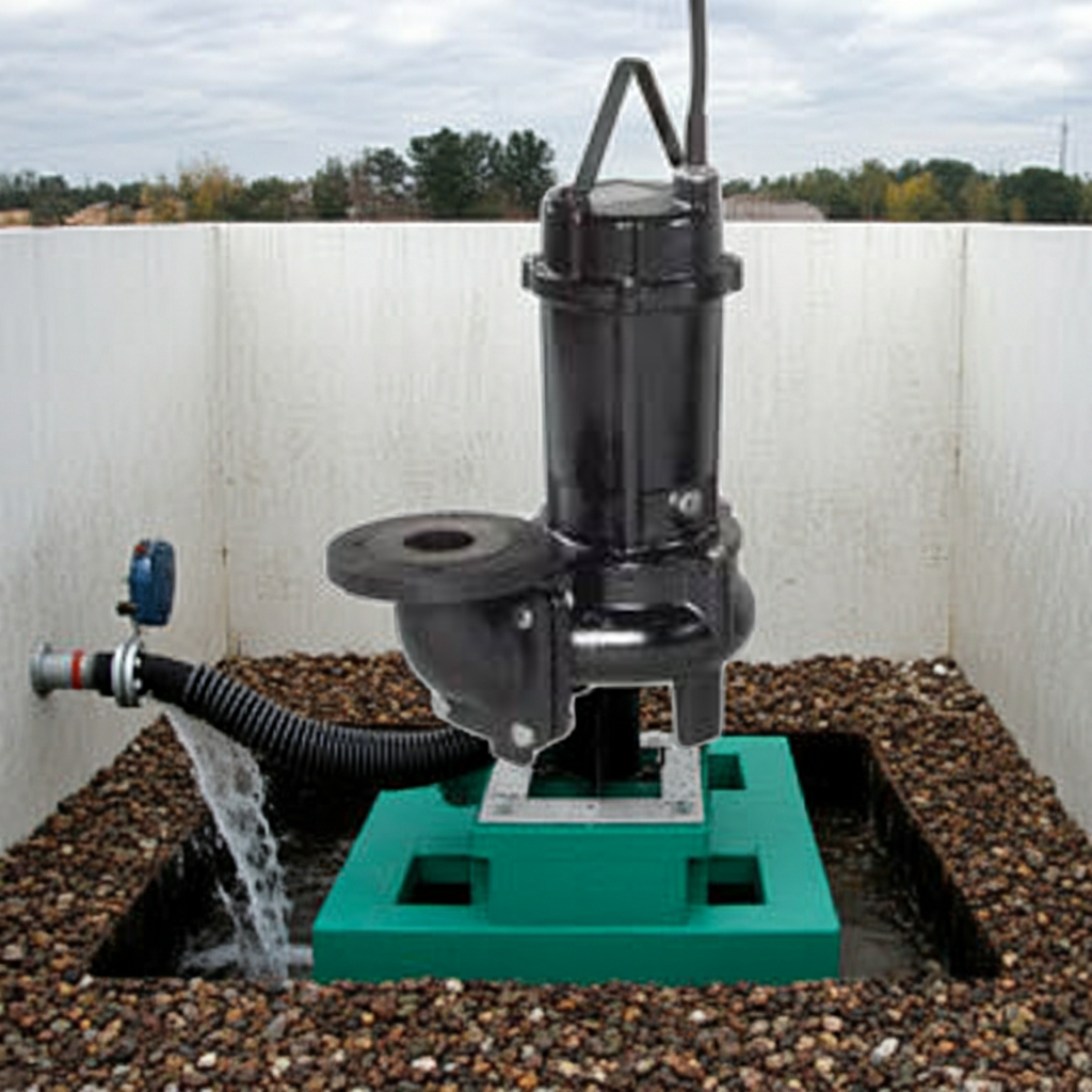 50DV2H61.5A DV2H型汚物用ﾎﾞﾙﾃｯｸｽ水中ﾎﾟﾝﾌﾟ（高液温仕様）