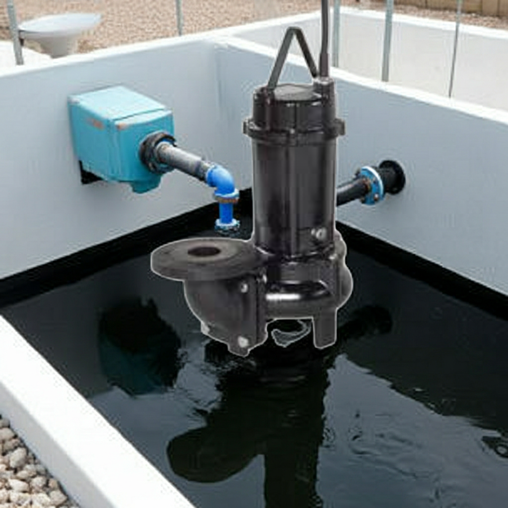 80DV2H61.5A DV2H型汚物用ﾎﾞﾙﾃｯｸｽ水中ﾎﾟﾝﾌﾟ（高液温仕様）