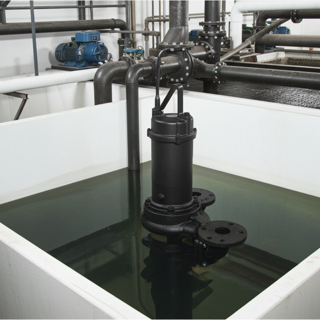 80DVC515 DV型汚物用ﾎﾞﾙﾃｯｸｽ水中ﾎﾟﾝﾌﾟ固形物移送用