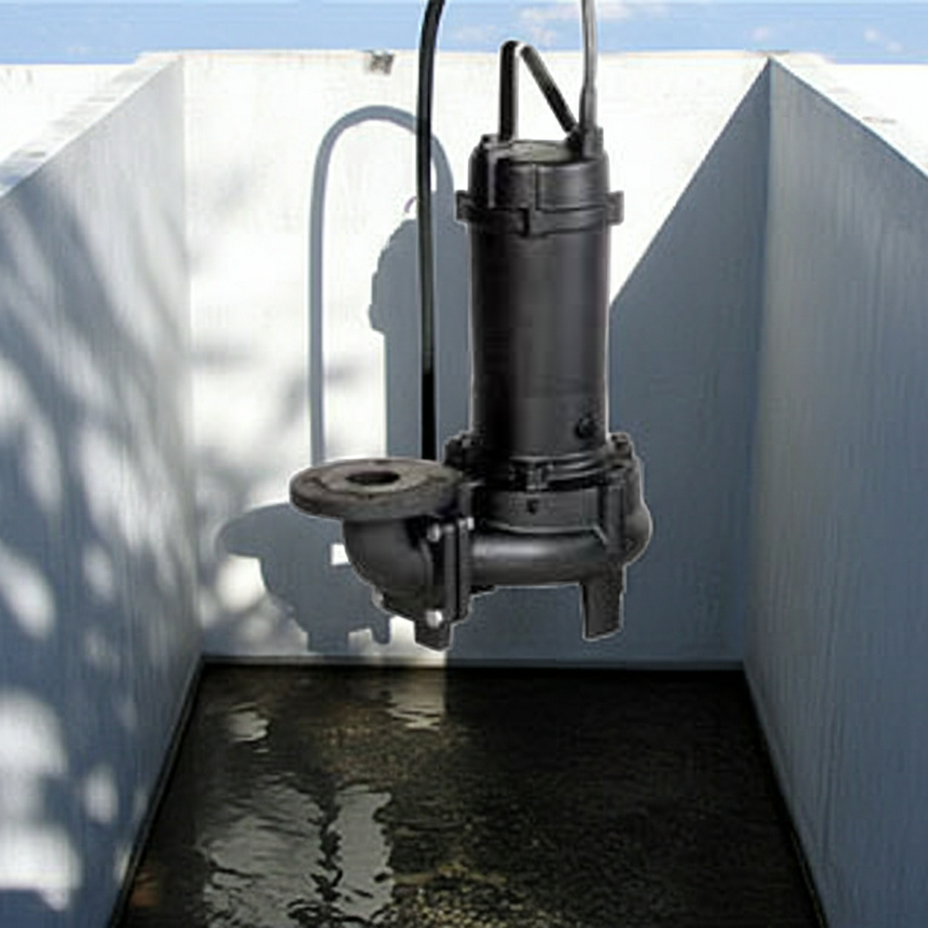 80DVD515 DV型汚物用ﾎﾞﾙﾃｯｸｽ水中ﾎﾟﾝﾌﾟ固形物移送用