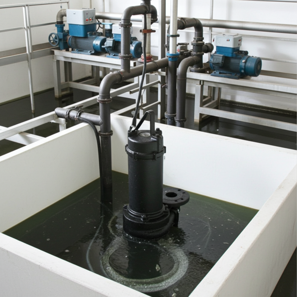 100DVC511 DV型汚物用ﾎﾞﾙﾃｯｸｽ水中ﾎﾟﾝﾌﾟ固形物移送用