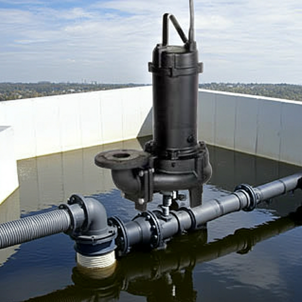 100DVD515 DV型汚物用ﾎﾞﾙﾃｯｸｽ水中ﾎﾟﾝﾌﾟ固形物移送用