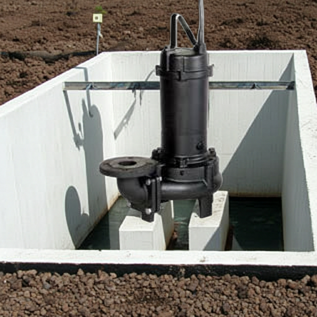 125DVB511 DV型汚物用ﾎﾞﾙﾃｯｸｽ水中ﾎﾟﾝﾌﾟ固形物移送用