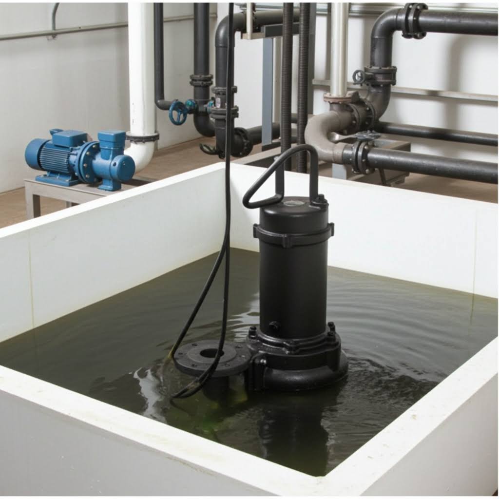 125DVC518 DV型汚物用ﾎﾞﾙﾃｯｸｽ水中ﾎﾟﾝﾌﾟ固形物移送用