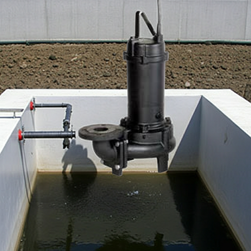 50DV6.4C DV型汚物用ﾎﾞﾙﾃｯｸｽ水中ﾎﾟﾝﾌﾟ固形物移送用