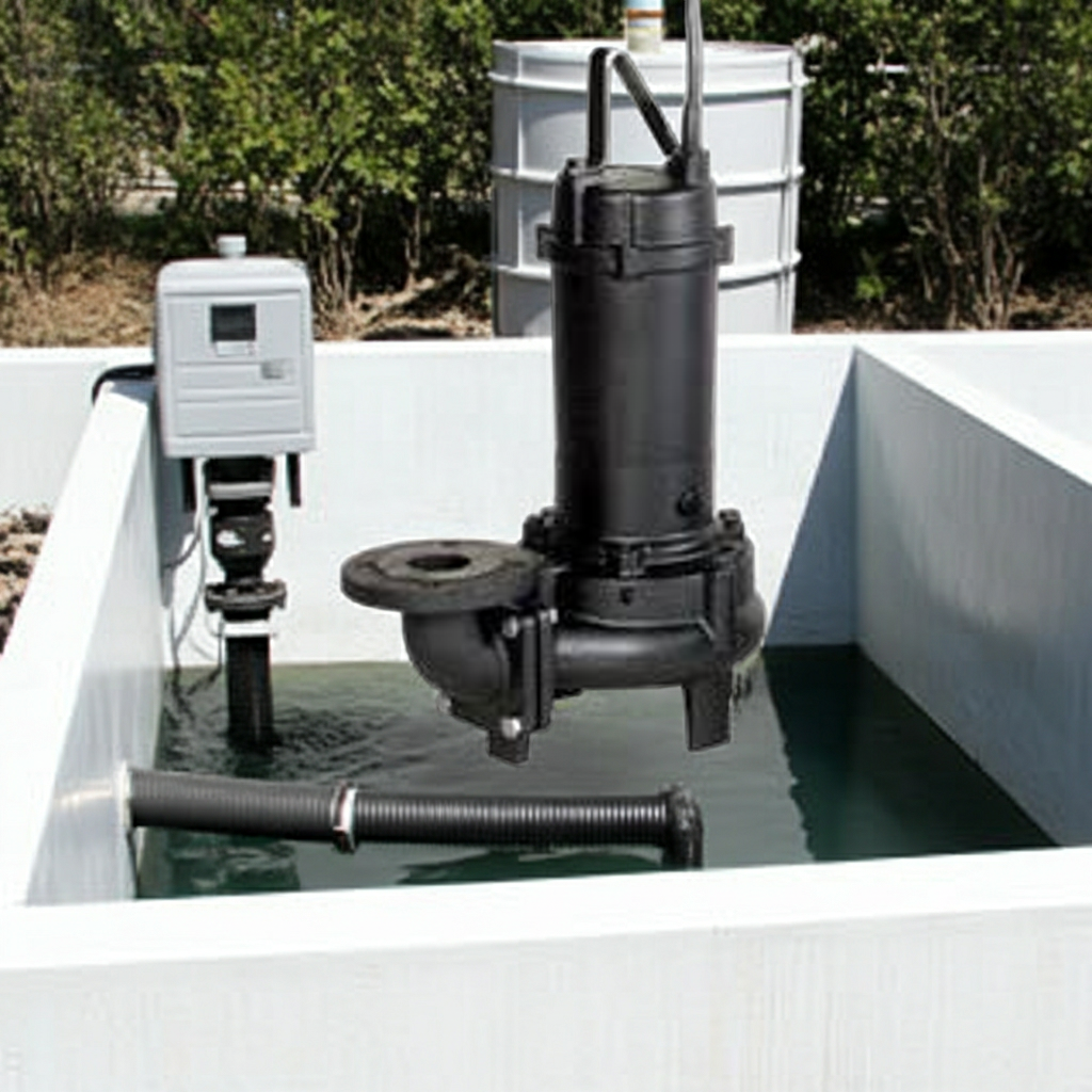 80DVC611 DV型汚物用ﾎﾞﾙﾃｯｸｽ水中ﾎﾟﾝﾌﾟ固形物移送用