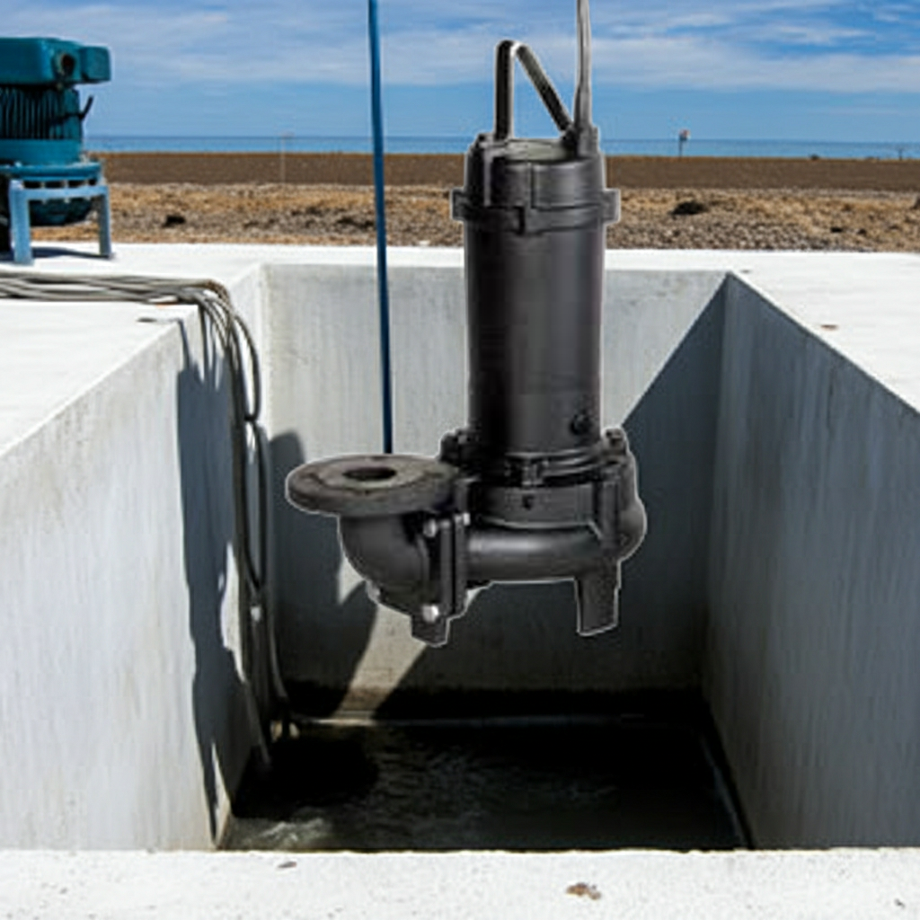 100DVC611 DV型汚物用ﾎﾞﾙﾃｯｸｽ水中ﾎﾟﾝﾌﾟ固形物移送用