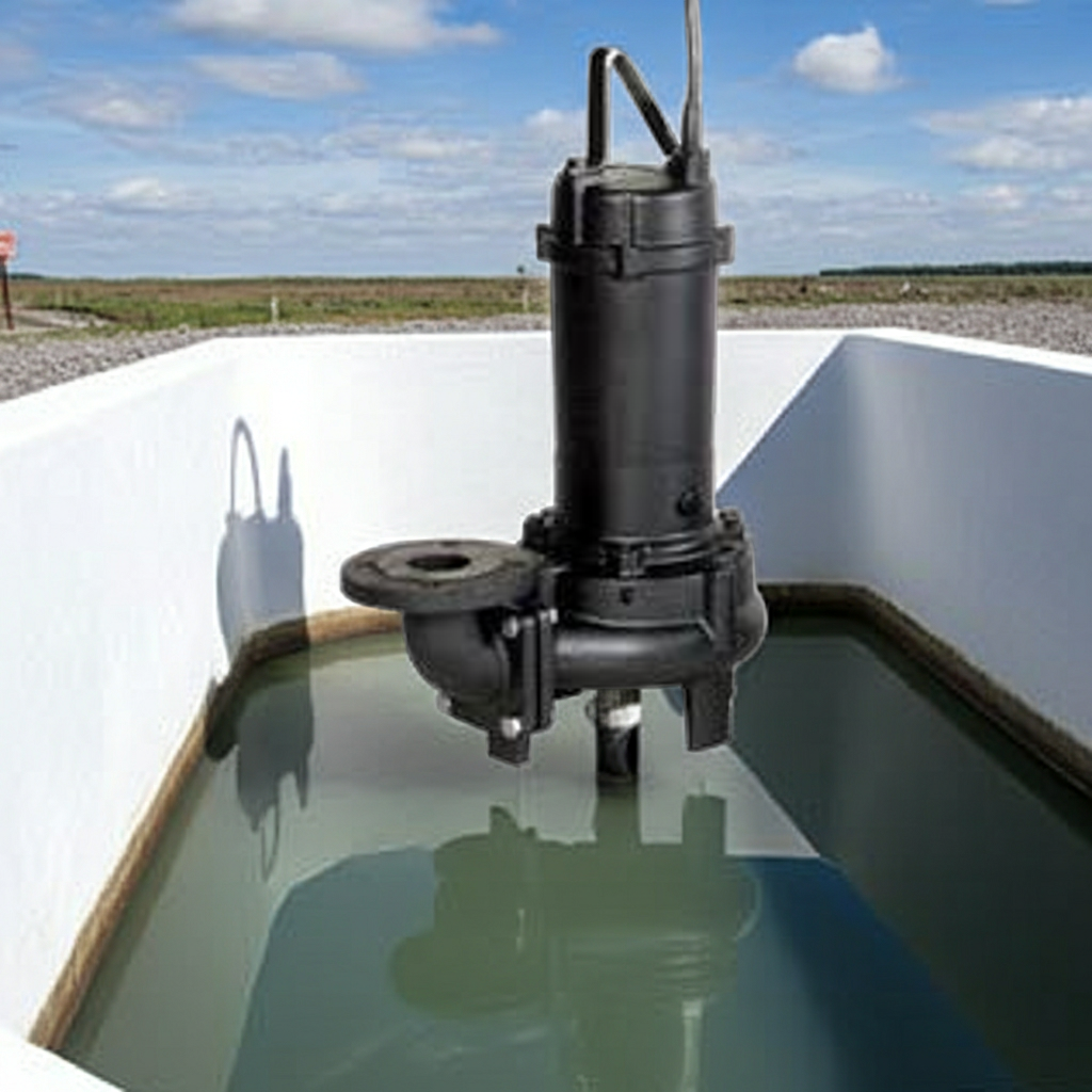 100DVC615 DV型汚物用ﾎﾞﾙﾃｯｸｽ水中ﾎﾟﾝﾌﾟ固形物移送用