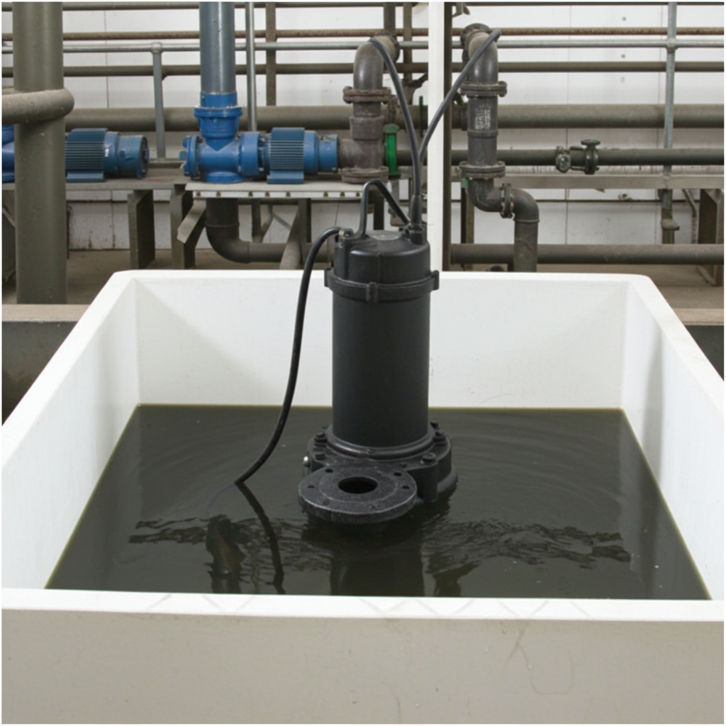 125DVB615 DV型汚物用ﾎﾞﾙﾃｯｸｽ水中ﾎﾟﾝﾌﾟ固形物移送用