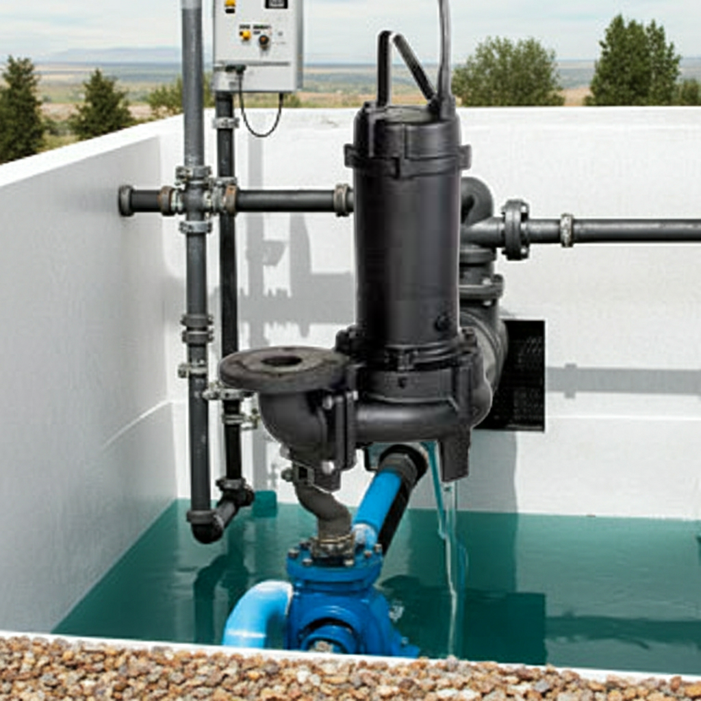 125DVC622 DV型汚物用ﾎﾞﾙﾃｯｸｽ水中ﾎﾟﾝﾌﾟ固形物移送用