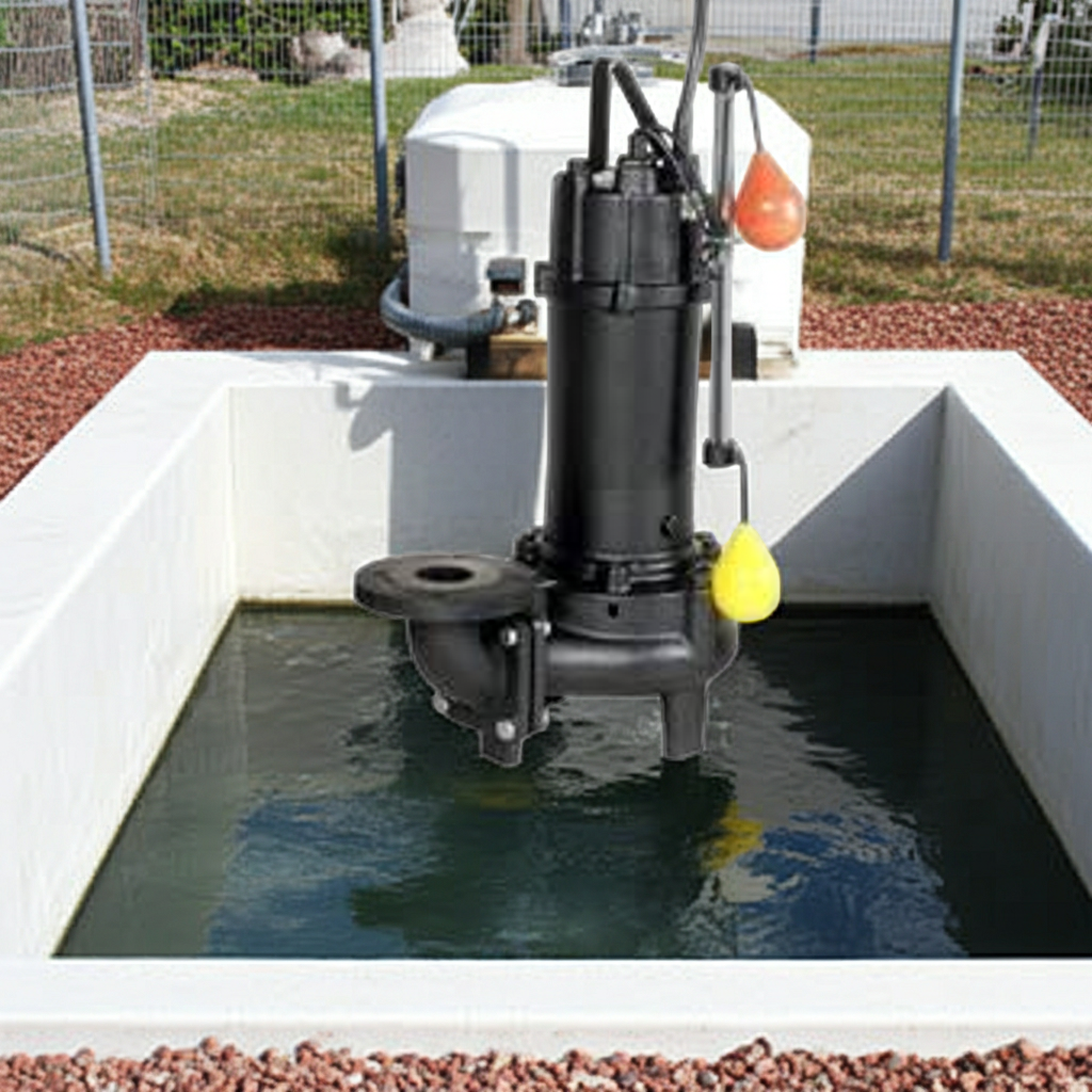 65DVA5.75B DVA型汚物用ﾎﾞﾙﾃｯｸｽ水中ﾎﾟﾝﾌﾟ固形物移送用