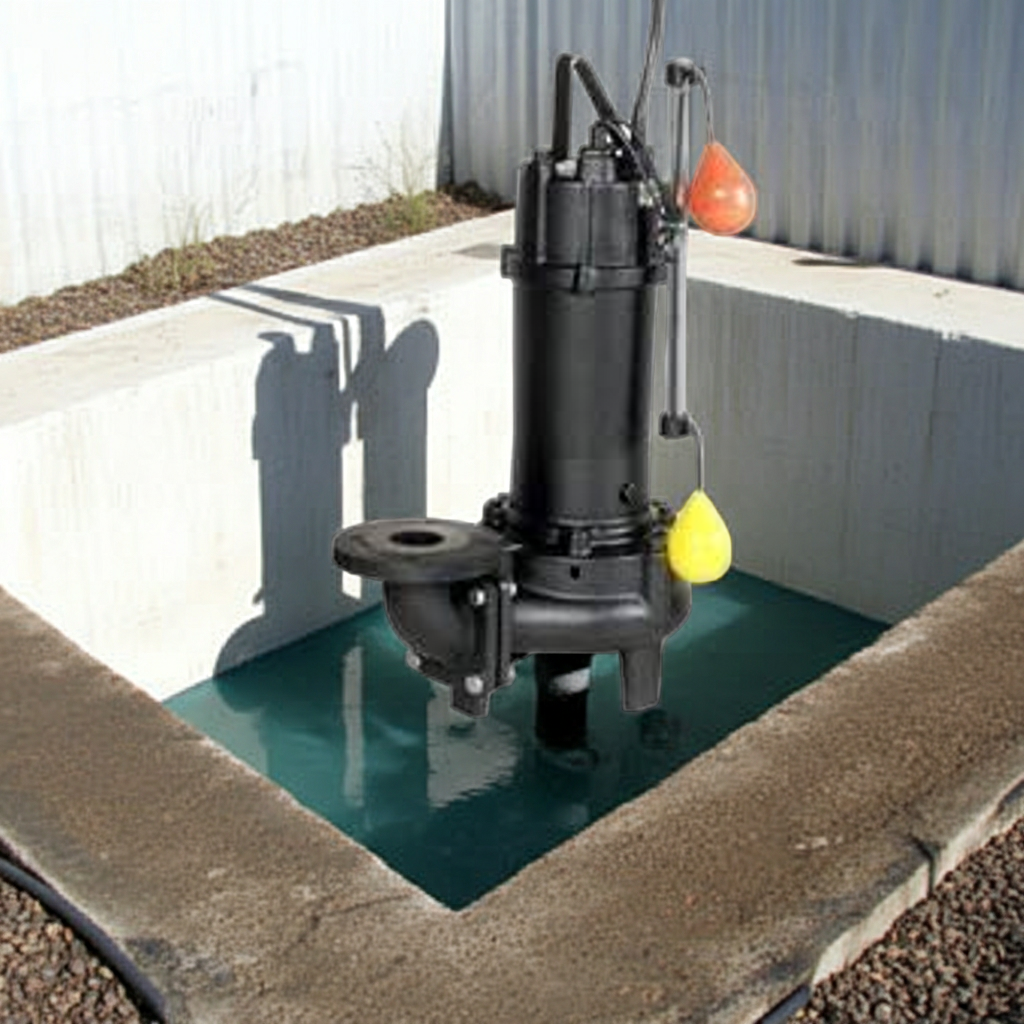 65DVA52.2A DVA型汚物用ﾎﾞﾙﾃｯｸｽ水中ﾎﾟﾝﾌﾟ固形物移送用