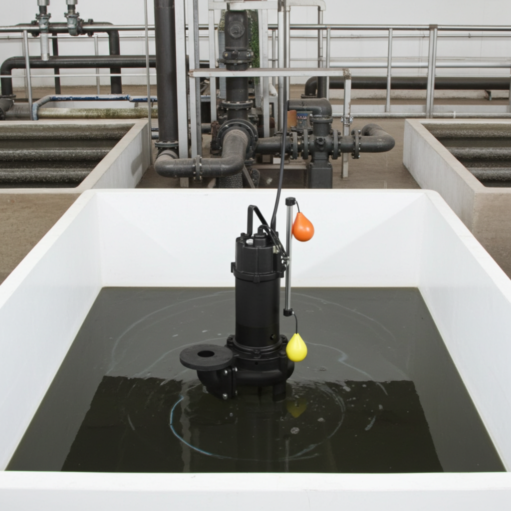 80DVA52.2A DVA型汚物用ﾎﾞﾙﾃｯｸｽ水中ﾎﾟﾝﾌﾟ固形物移送用