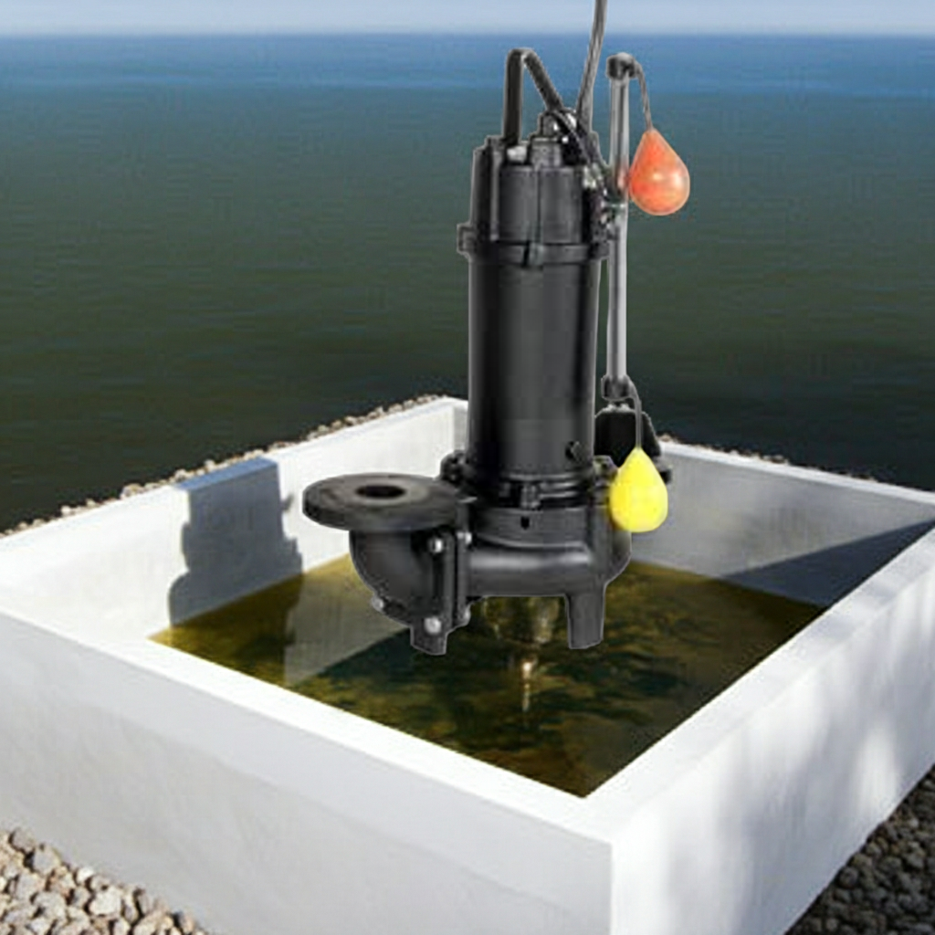 80DVA53.7A DVA型汚物用ﾎﾞﾙﾃｯｸｽ水中ﾎﾟﾝﾌﾟ固形物移送用