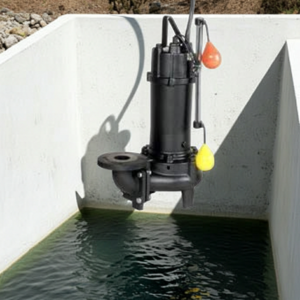 100DVA53.7A DVA型汚物用ﾎﾞﾙﾃｯｸｽ水中ﾎﾟﾝﾌﾟ固形物移送用