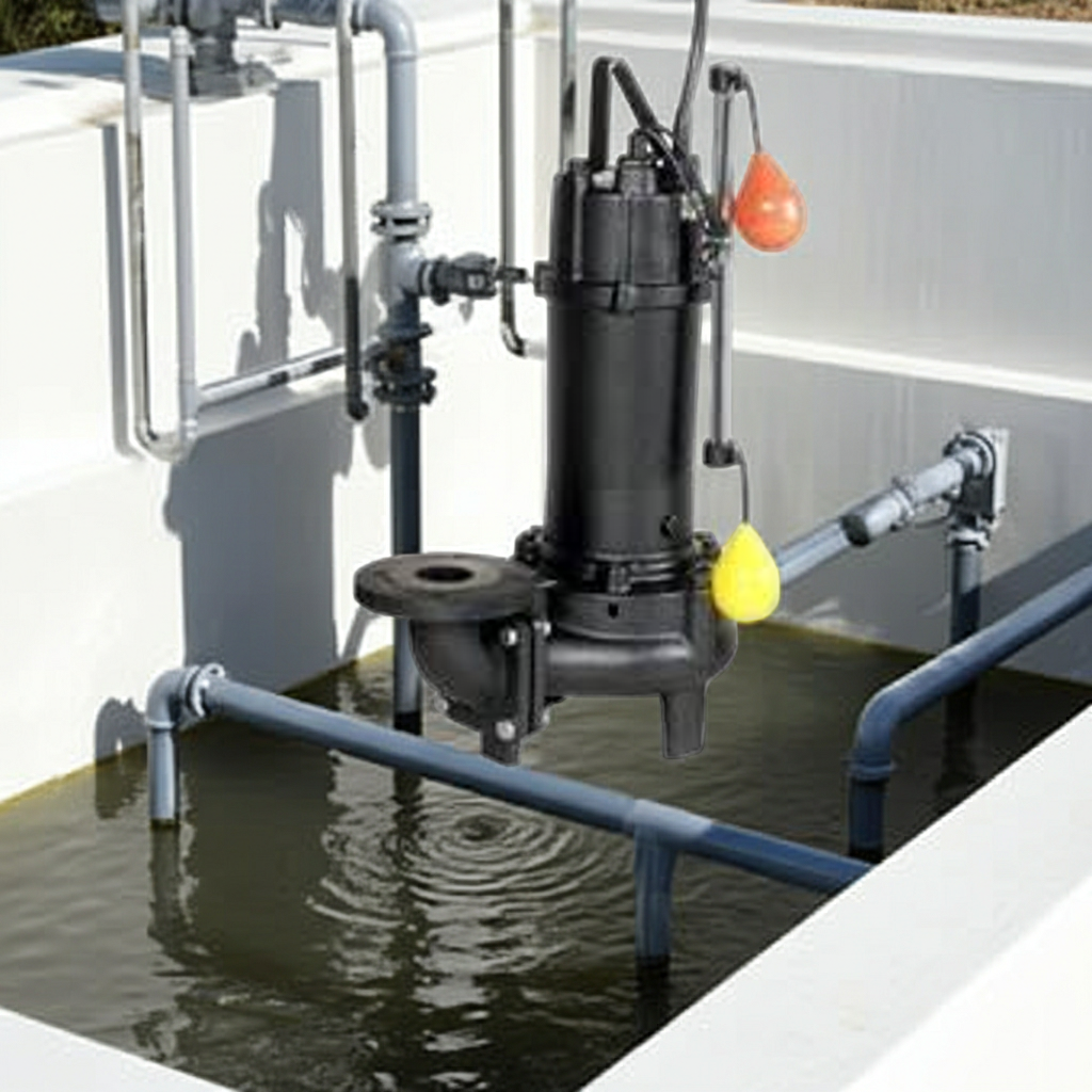 50DVA6.4C DVA型汚物用ﾎﾞﾙﾃｯｸｽ水中ﾎﾟﾝﾌﾟ固形物移送用