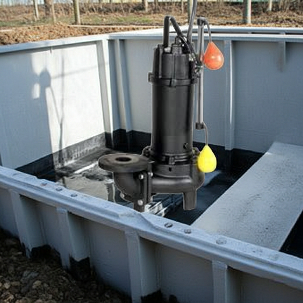 65DVA6.75B DVA型汚物用ﾎﾞﾙﾃｯｸｽ水中ﾎﾟﾝﾌﾟ固形物移送用