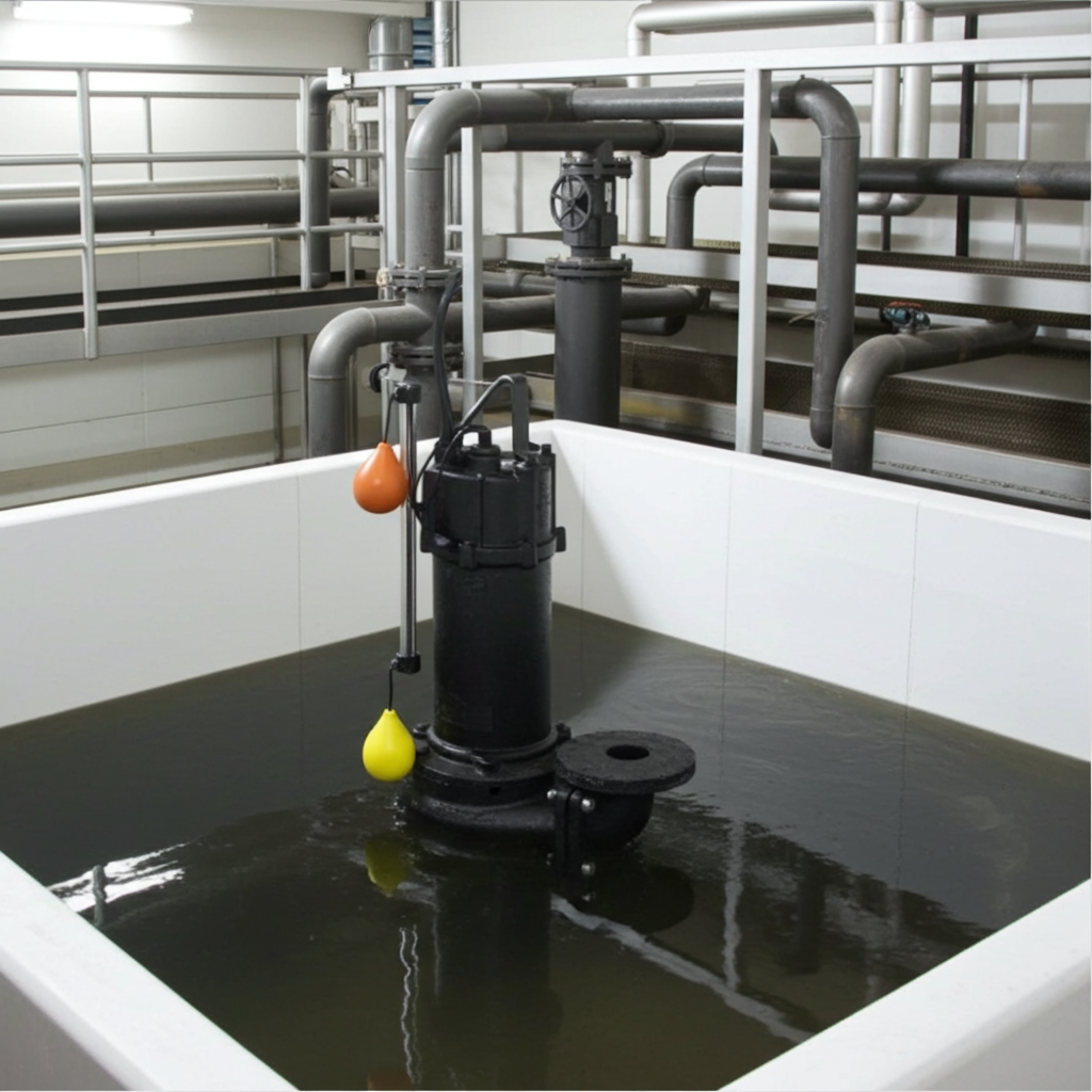 100DVA63.7A DVA型汚物用ﾎﾞﾙﾃｯｸｽ水中ﾎﾟﾝﾌﾟ固形物移送用