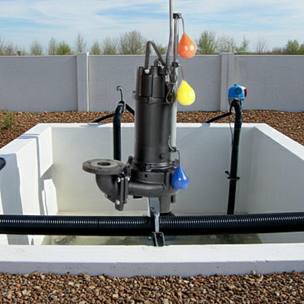 50DVJ5.4B DVJ型汚物用ﾎﾞﾙﾃｯｸｽ水中ﾎﾟﾝﾌﾟ固形物移送用