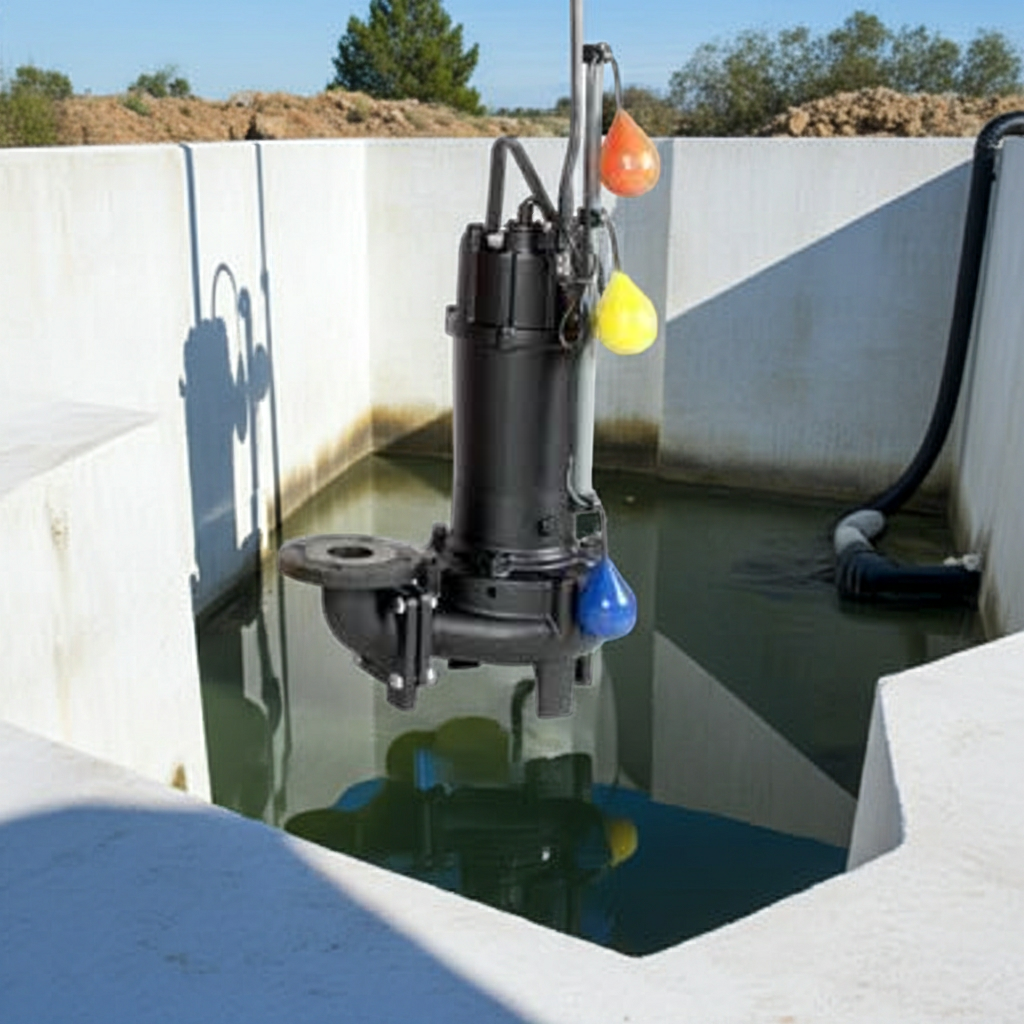 50DVJ5.75B DVJ型汚物用ﾎﾞﾙﾃｯｸｽ水中ﾎﾟﾝﾌﾟ固形物移送用