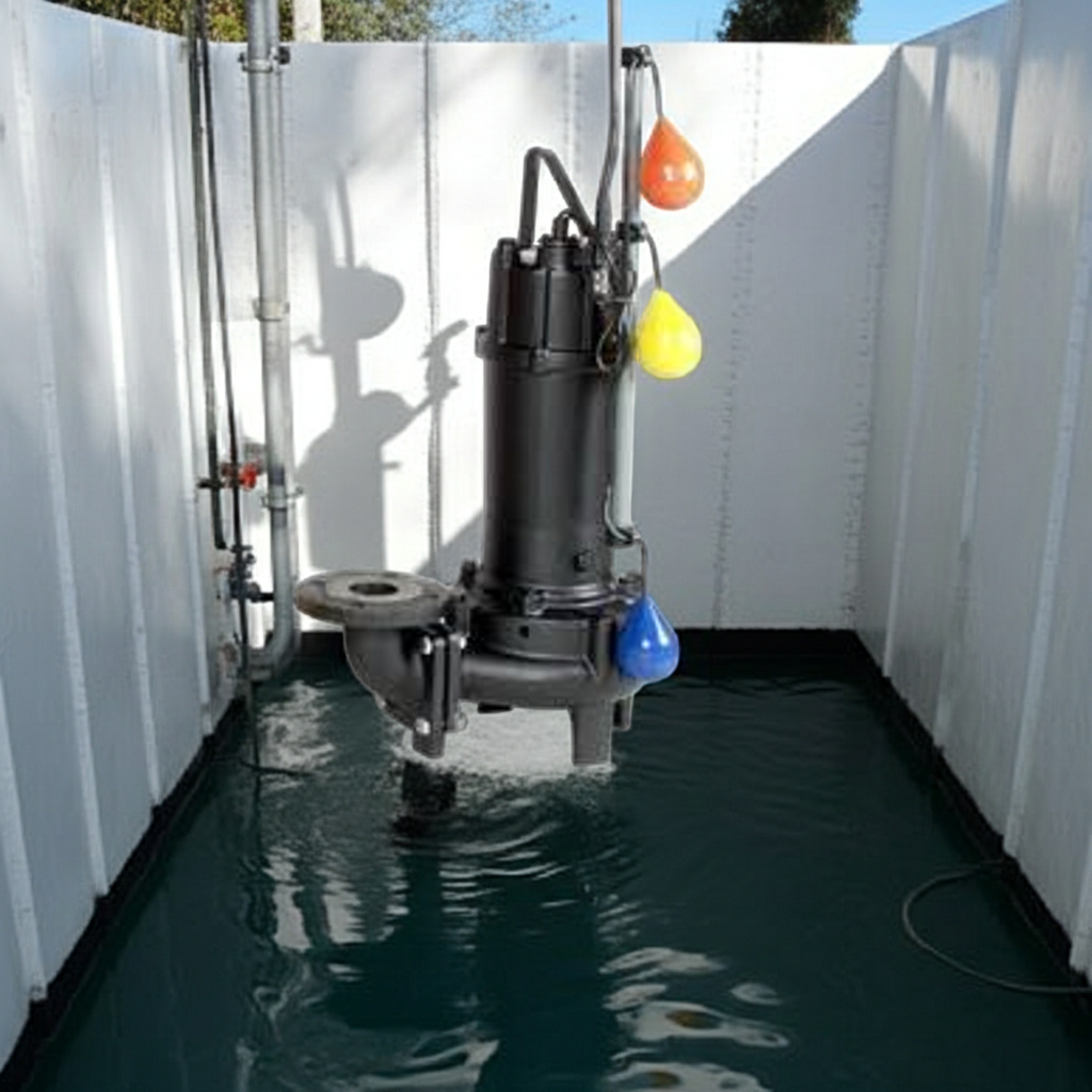 65DVJ53.7A DVJ型汚物用ﾎﾞﾙﾃｯｸｽ水中ﾎﾟﾝﾌﾟ固形物移送用