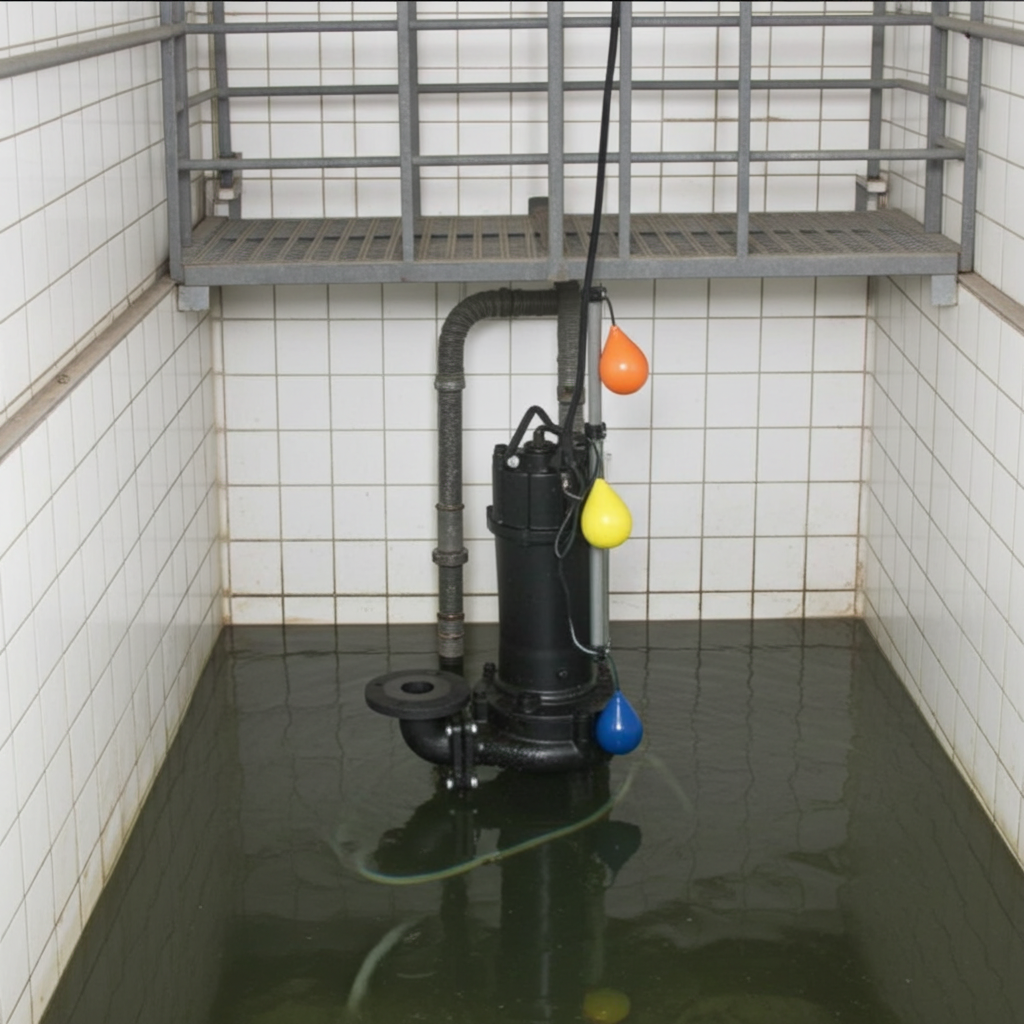 80DVJ51.5A DVJ型汚物用ﾎﾞﾙﾃｯｸｽ水中ﾎﾟﾝﾌﾟ固形物移送用