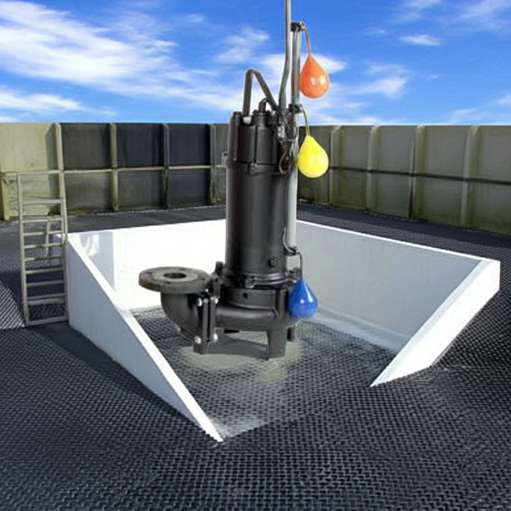 50DVJ6.75C DVJ型汚物用ﾎﾞﾙﾃｯｸｽ水中ﾎﾟﾝﾌﾟ固形物移送用