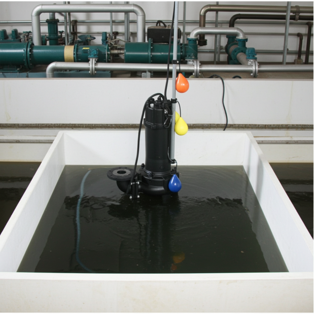 80DVJ62.2B DVJ型汚物用ﾎﾞﾙﾃｯｸｽ水中ﾎﾟﾝﾌﾟ固形物移送用