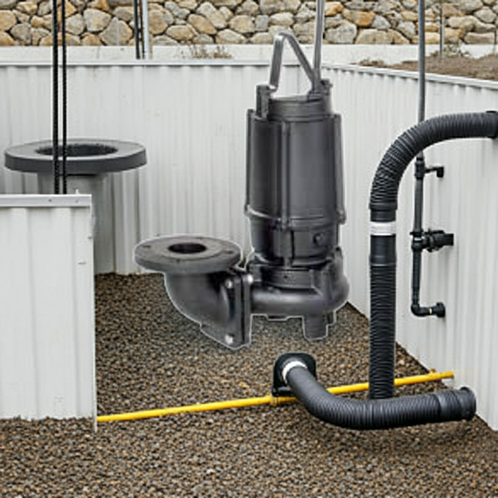 50DVS55.5 雑排水用セミボルテックス水中ポンプ