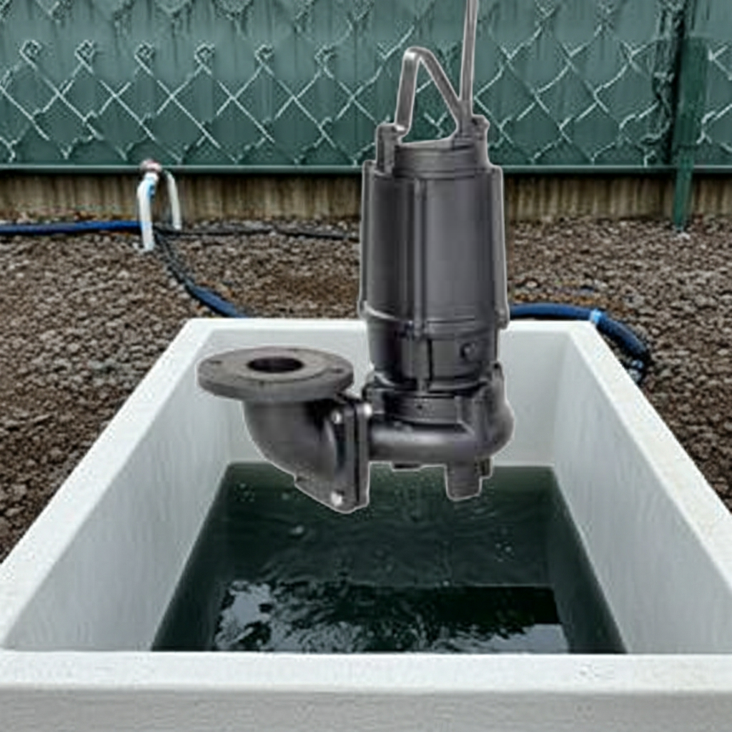 65DVS5.75A 雑排水用セミボルテックス水中ポンプ