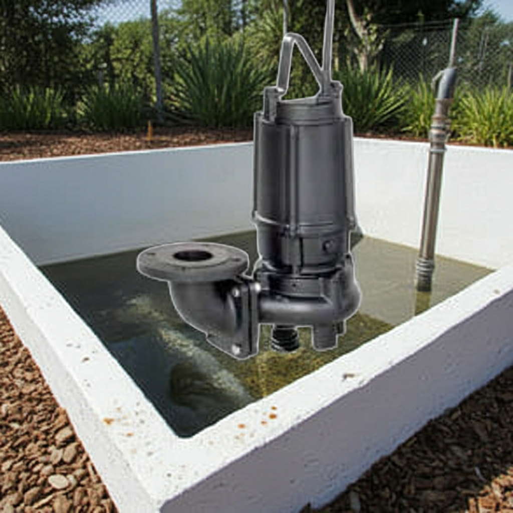 65DVS55.5 雑排水用セミボルテックス水中ポンプ