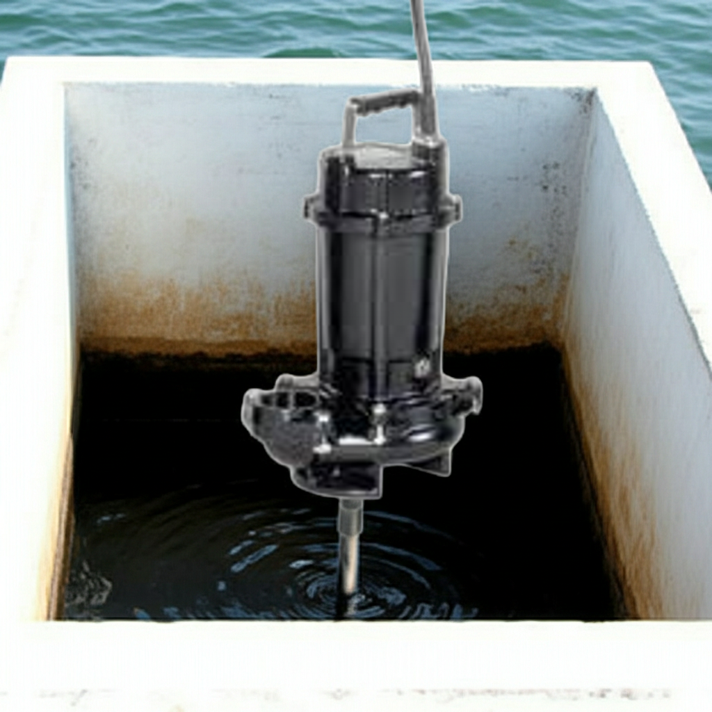 40DVS5.15SA 雑排水用セミボルテックス水中ポンプ