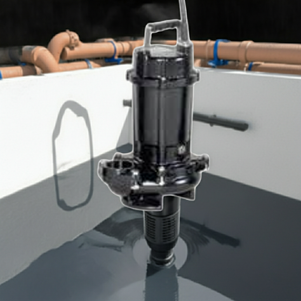 50DVS5.4B 雑排水用セミボルテックス水中ポンプ