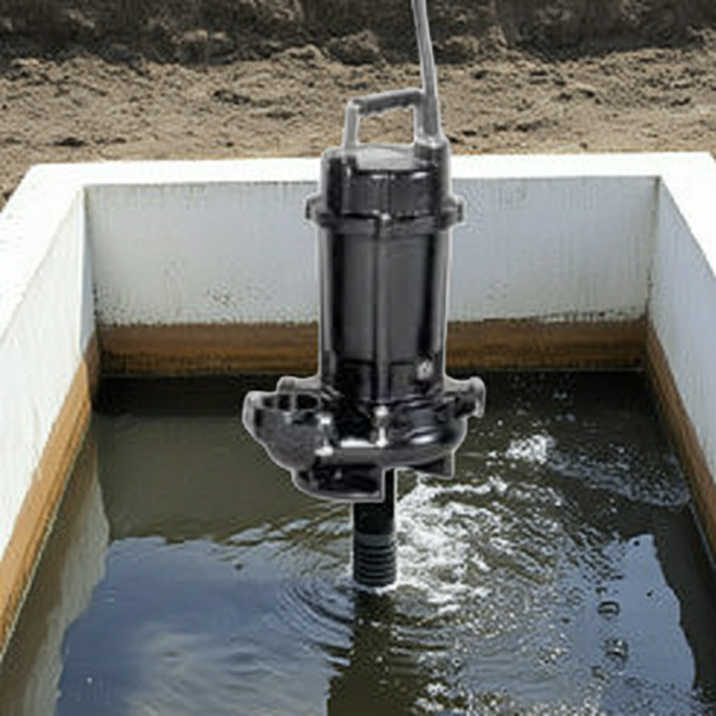 50DVS6.15A 雑排水用セミボルテックス水中ポンプ