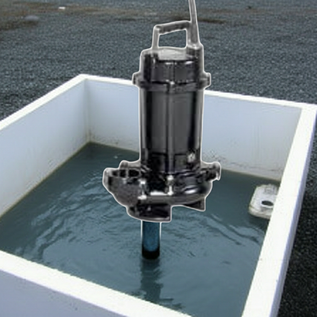 50DVS6.25SA 雑排水用セミボルテックス水中ポンプ