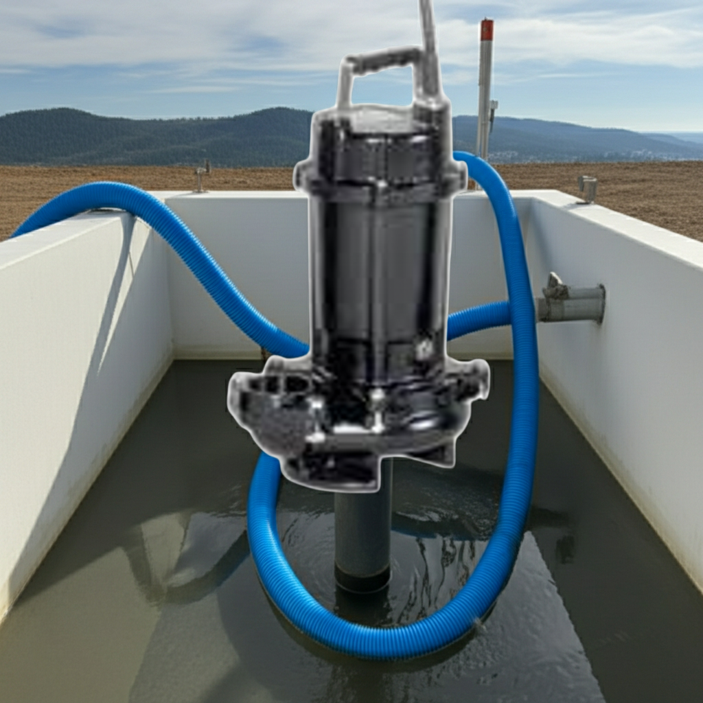 50DVS6.25A 雑排水用セミボルテックス水中ポンプ