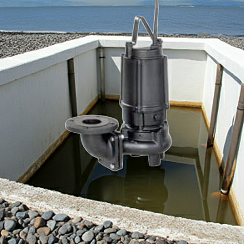 65DVS61.5A 雑排水用セミボルテックス水中ポンプ