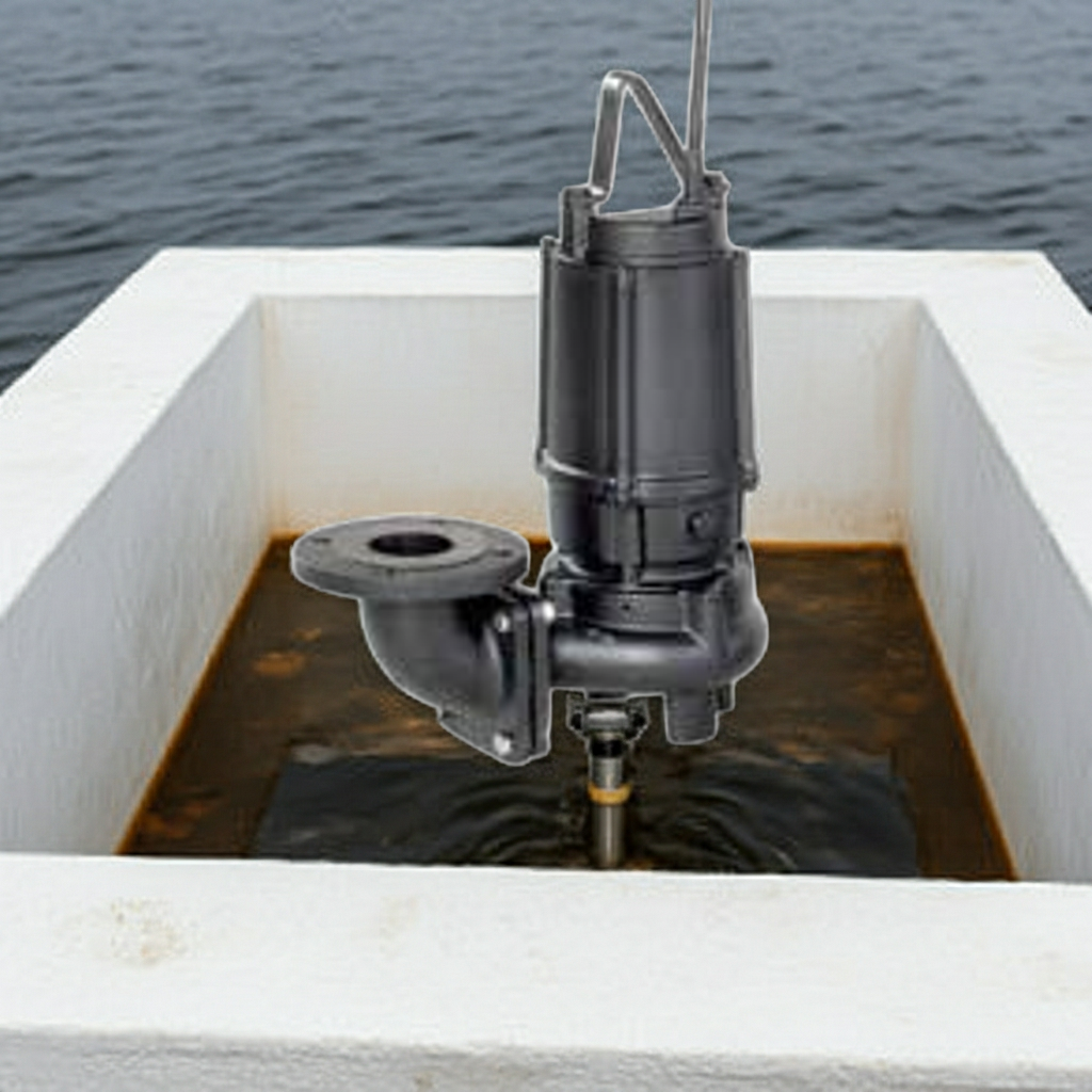 80DVS6.75B 雑排水用セミボルテックス水中ポンプ