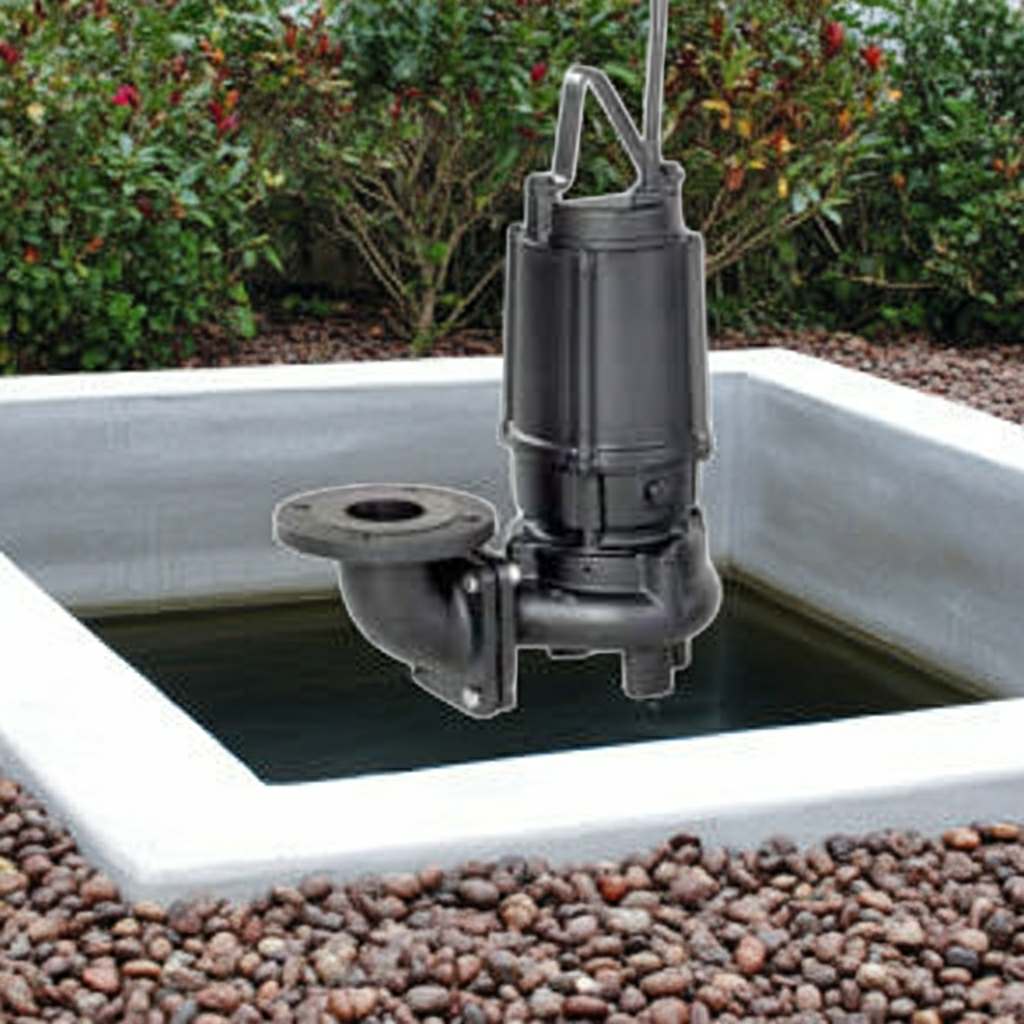 80DVS63.7A  雑排水用セミボルテックス水中ポンプ