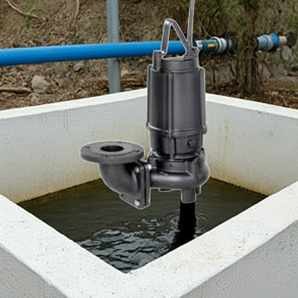 80DVS65.5 雑排水用セミボルテックス水中ポンプ