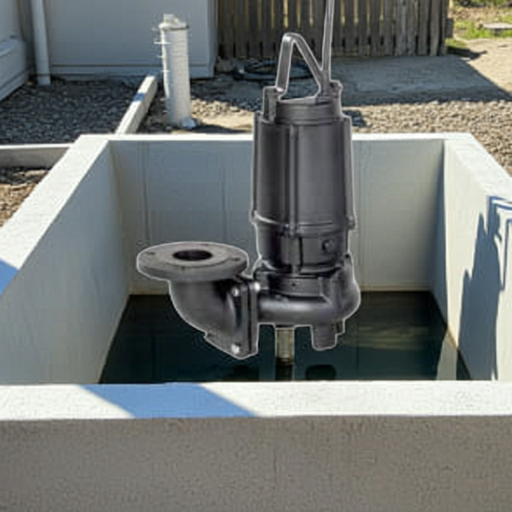 80DVS67.5 雑排水用セミボルテックス水中ポンプ