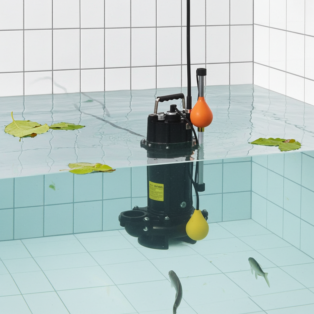 40DVSA5.15SA 雑排水用セミボルテックス水中ポンプ