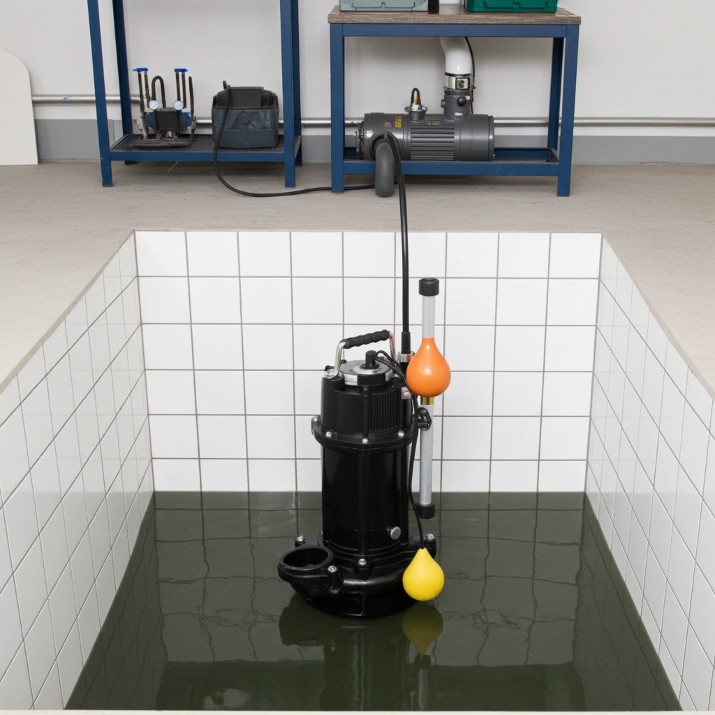 40DVSA5.15A 雑排水用セミボルテックス水中ポンプ