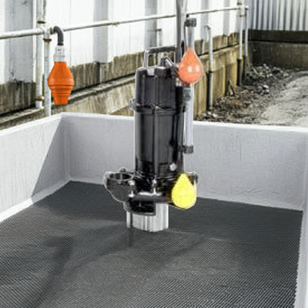 40DVSA5.25SB 雑排水用セミボルテックス水中ポンプ