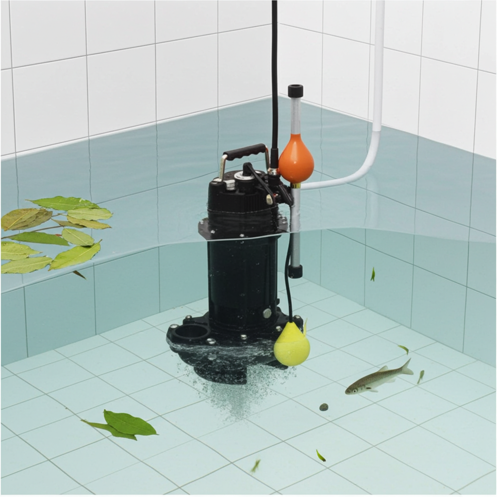 40DVSA5.25B 雑排水用セミボルテックス水中ポンプ