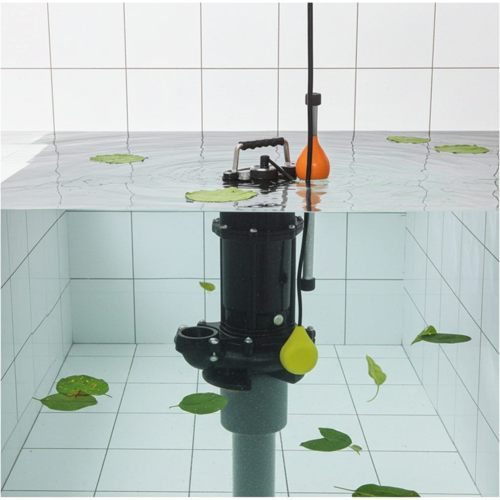 50DVSA5.15SA 雑排水用セミボルテックス水中ポンプ