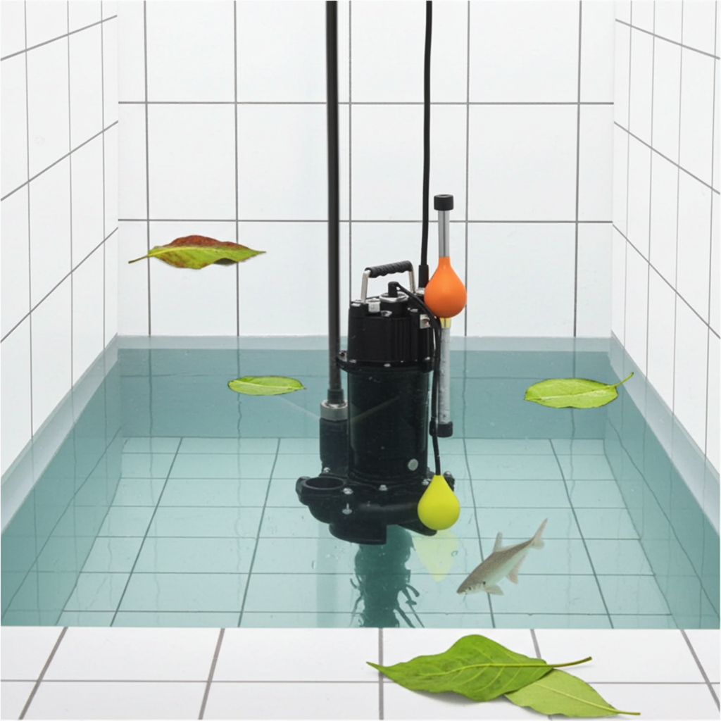 50DVSA5.25SA 雑排水用セミボルテックス水中ポンプ