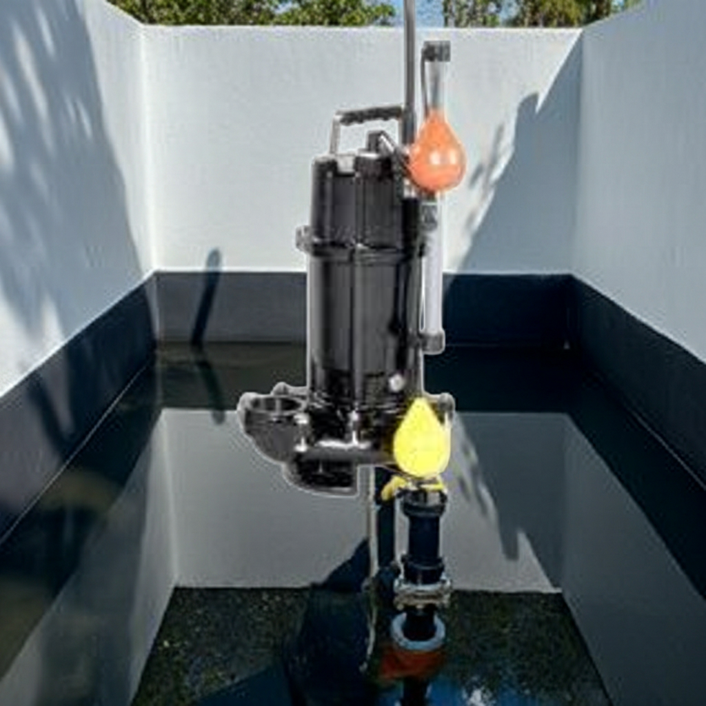 50DVSA5.25A 雑排水用セミボルテックス水中ポンプ