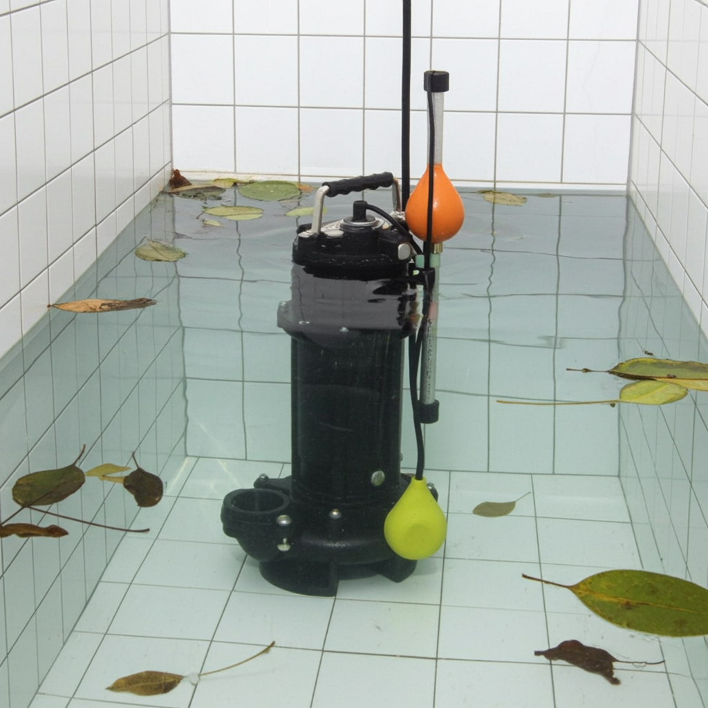 50DVSA5.4SB 雑排水用セミボルテックス水中ポンプ